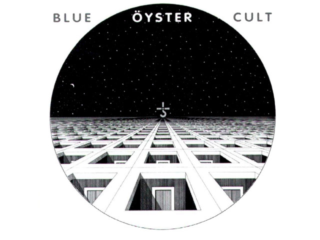 Circular building cross blue oyster free wallpaper - medium preview image