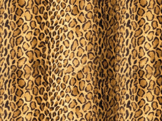 Leopard print fabric brown black free wallpaper - medium preview image