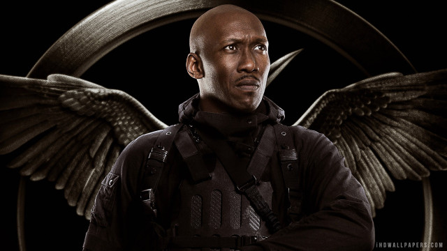 Bald man wings chest black free wallpaper - medium preview image