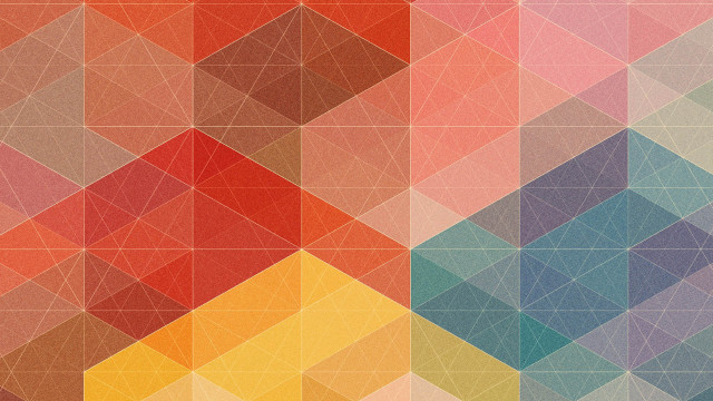 Colorful geometric argyle brick honeycomb free wallpaper - medium preview image