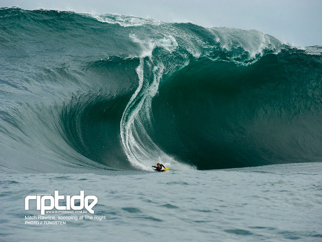 Man riding wave surfboard ocean #15 free wallpaper - medium preview image