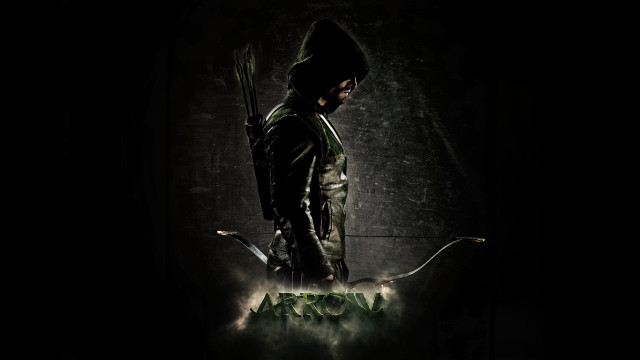 Man hoodie bow arrow dark #2 free wallpaper - medium preview image
