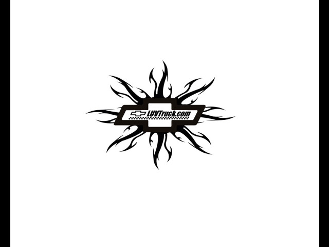 Sun black frame logo black free wallpaper - medium preview image