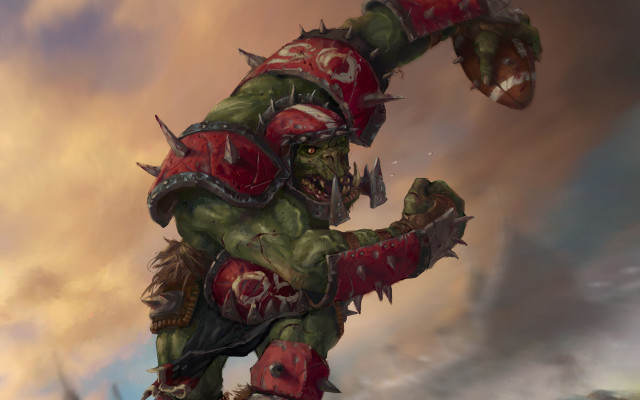 Demon sword armor hands air free wallpaper - medium preview image
