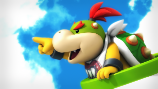 Cartoon green boat sky red free wallpaper - medium preview image