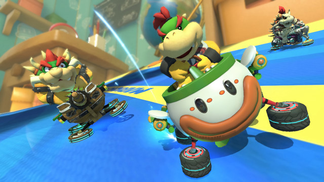 Mario kart racers room clock free wallpaper - medium preview image