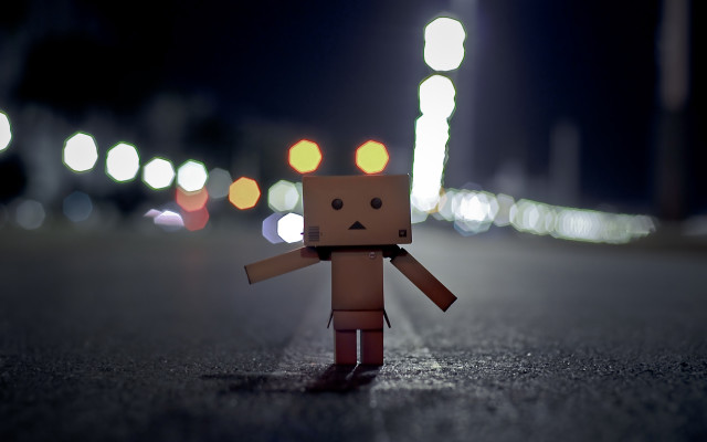 Small toy night sad face free wallpaper - medium preview image