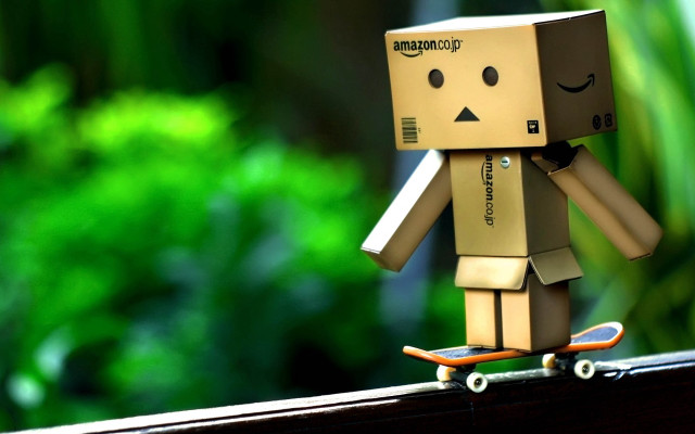 Cardboard toy skateboard ledge green free wallpaper - medium preview image