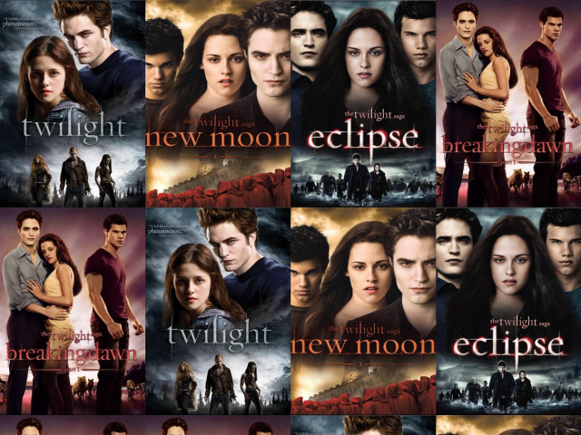 Twilight movie posters characters background free wallpaper - medium preview image