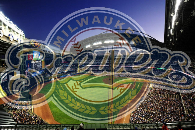 Stadium baseball field night crowd free wallpaper - medium preview image