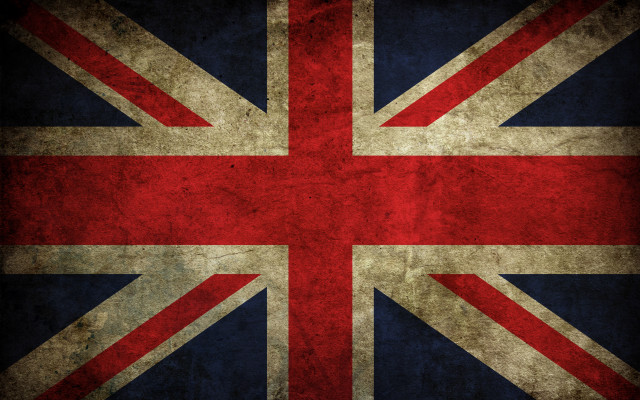 Grungy british flag faded edges free wallpaper - medium preview image