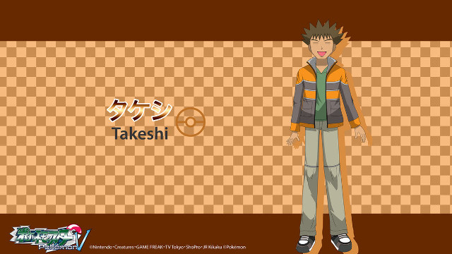 Cartoon character checkered wallpaper takeshi free wallpaper - medium preview image