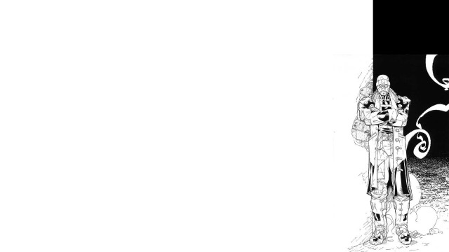 Black white drawing man woman #3 free wallpaper - medium preview image