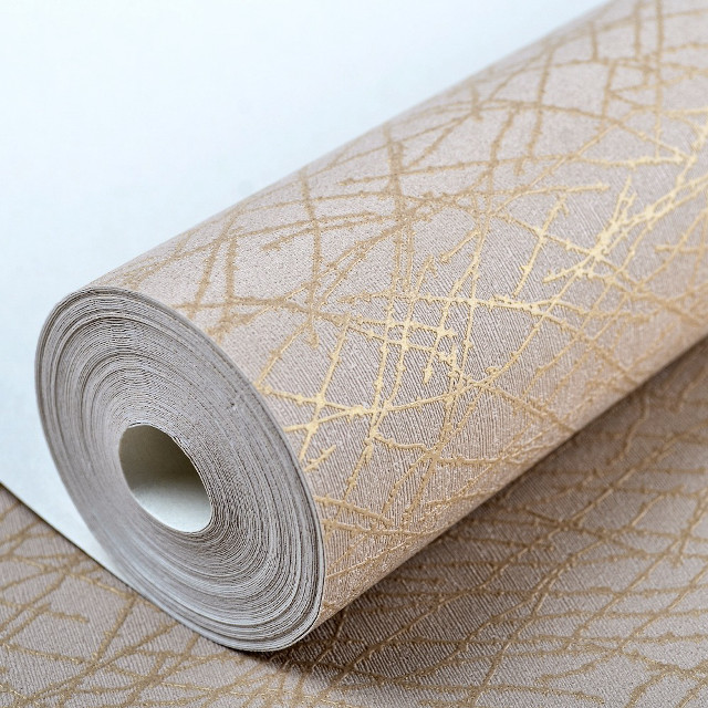 Roll paper gold design white free wallpaper - medium preview image