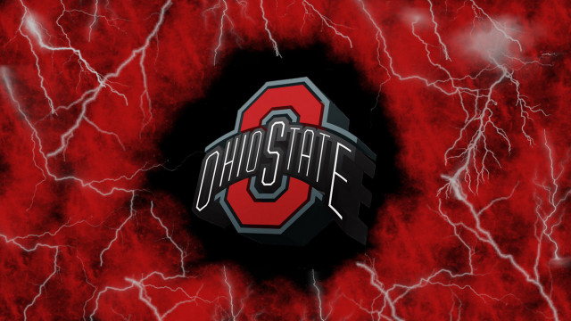 Red black background ohio state free wallpaper - medium preview image