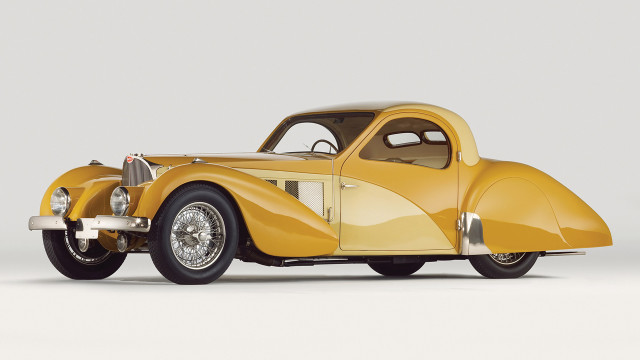 Yellow car white stripe white free wallpaper - medium preview image
