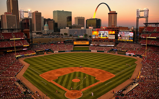 Baseball stadium st louis arch #2 free wallpaper - medium preview image