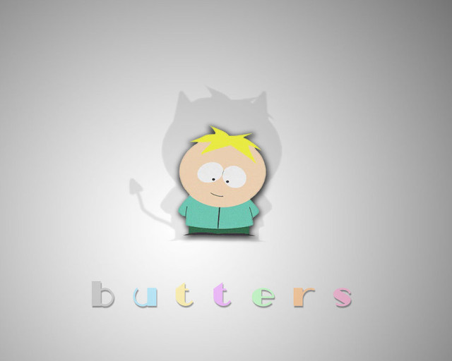 Cartoon character butters cat image free wallpaper - medium preview image