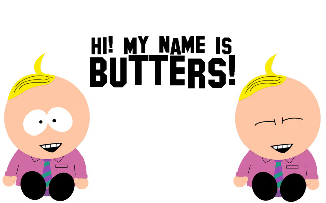 Cartoon man name tag head free wallpaper - medium preview image