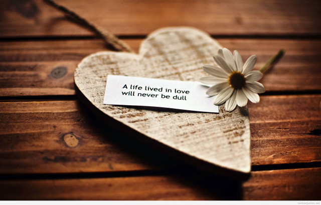 Heart shaped paper flower note free wallpaper - medium preview image