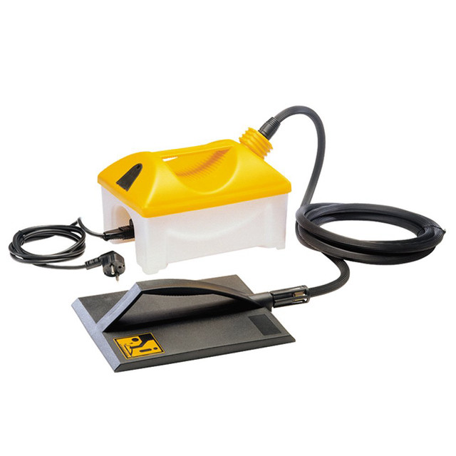 Yellow sprayer bag hose white free wallpaper - medium preview image