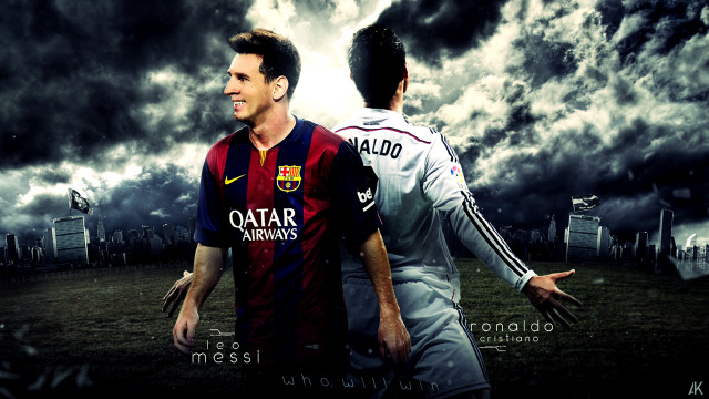 Soccer players field cloudy sky free wallpaper - medium preview image