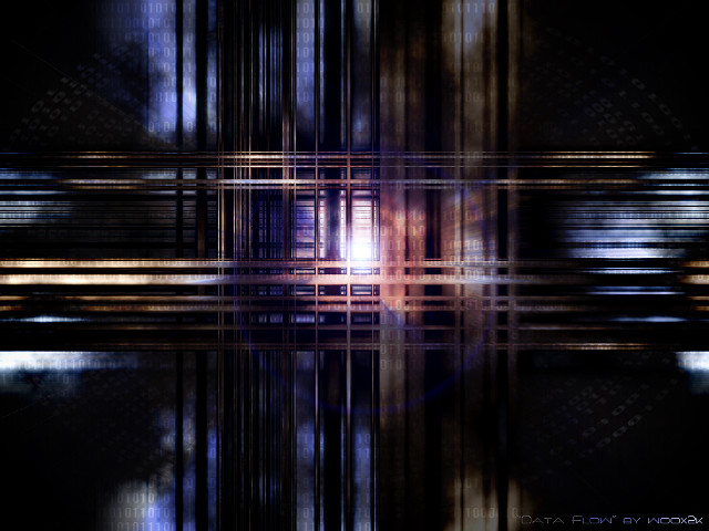 Blurry building light reflection windows free wallpaper - medium preview image