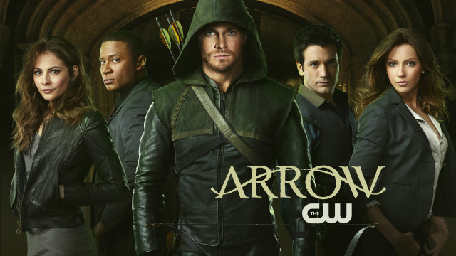 Arrow green outfit doorway arrows free wallpaper - medium preview image