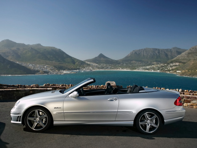 Silver car mountain range lake free wallpaper - medium preview image