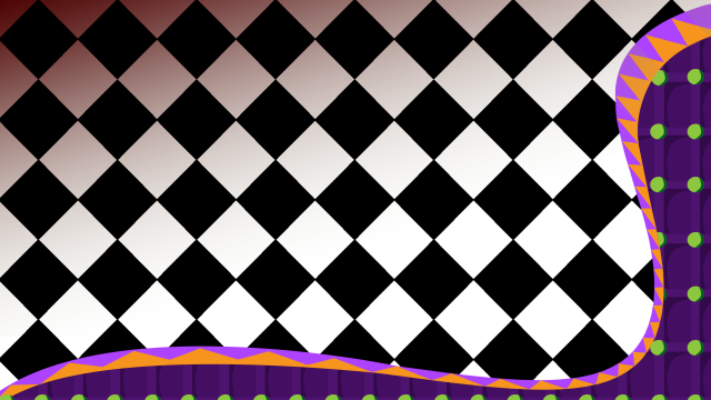 Purple black checkered green orange free wallpaper - medium preview image