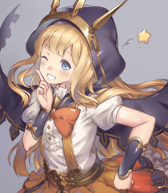 Girl costume hat scarf star free wallpaper - medium preview image