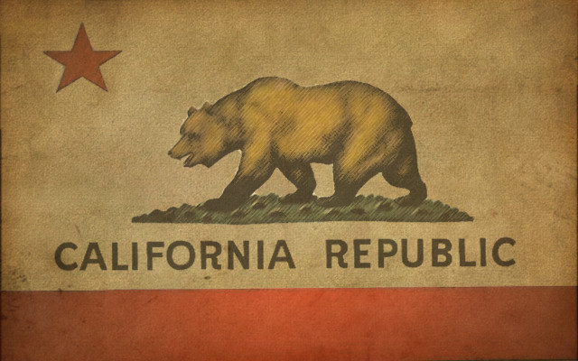 California flag bear star #1860 free wallpaper - medium preview image