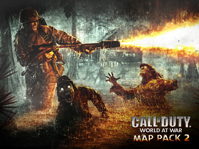 Man holding gun fire water free wallpaper - medium preview image