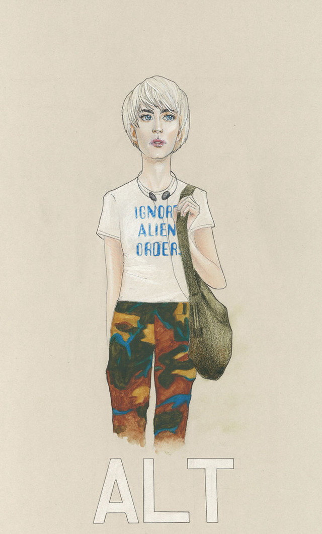 Person bag shoulder drawing words free wallpaper - medium preview image