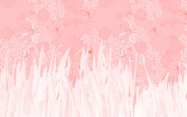 Pink white flower red center free wallpaper - medium preview image