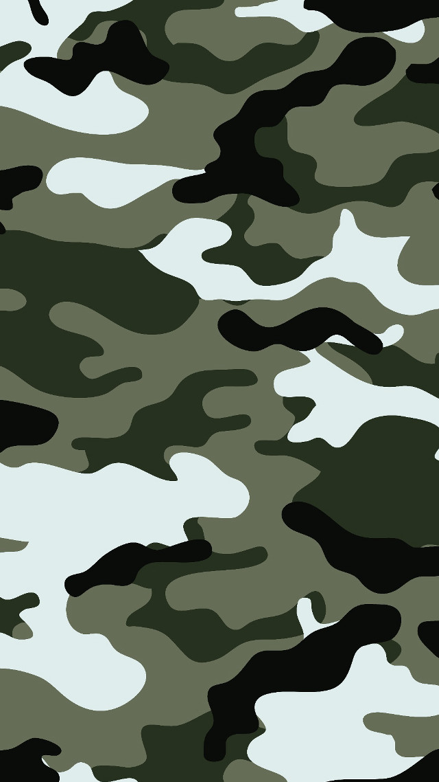 Camouflage black white pattern design #2 free wallpaper - medium preview image