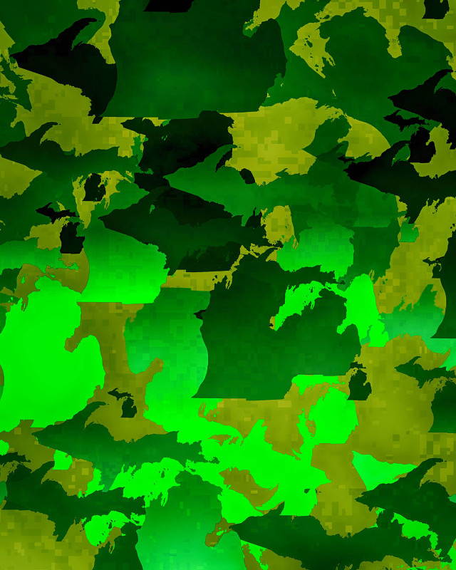 Green camouflage forest glowing moss free wallpaper - medium preview image