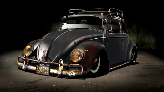 Car front grill dark spot free wallpaper - medium preview image