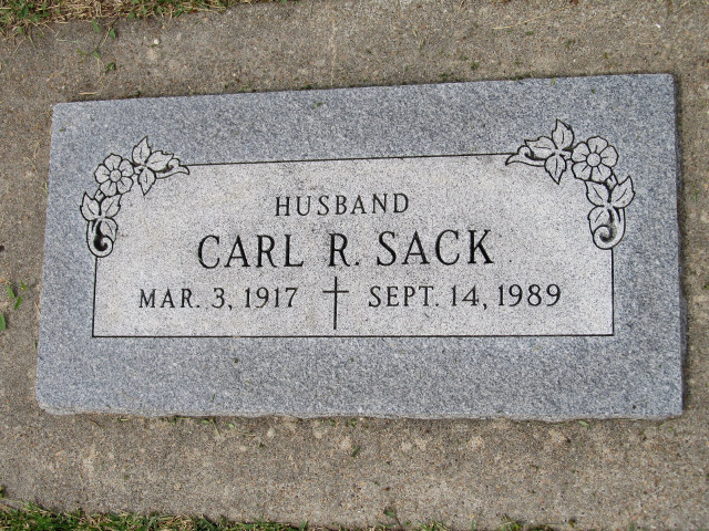 Carl r sack grave marker free wallpaper - medium preview image