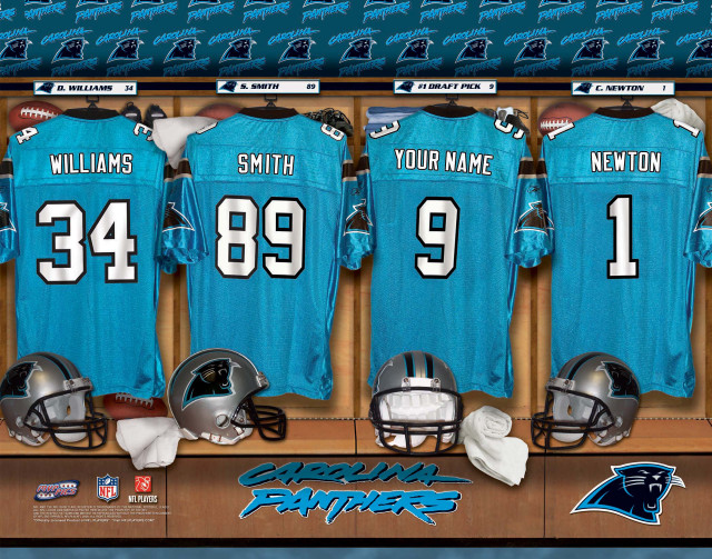 Locker football jerseys helmets uniforms free wallpaper - medium preview image
