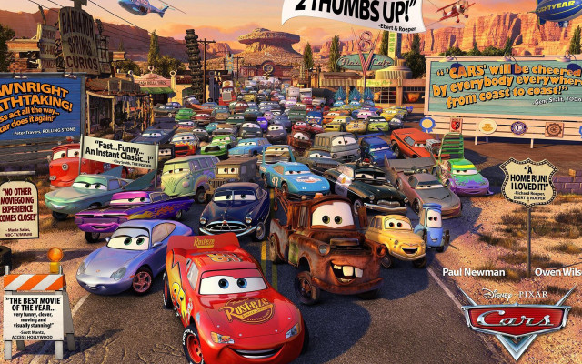 Cars driving road sign background free wallpaper - medium preview image