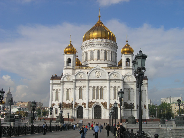Large white building gold domes #3 free wallpaper - medium preview image