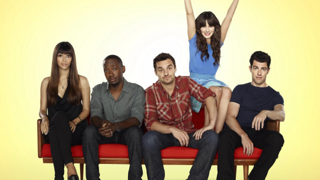 Group bench woman raising arms free wallpaper - medium preview image
