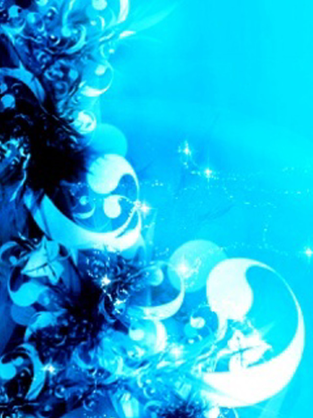 Blue black abstract background swirly free wallpaper - medium preview image