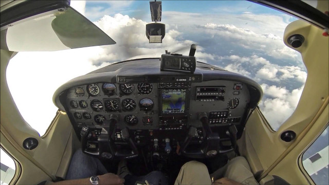 Cockpit view inside plane window free wallpaper - medium preview image