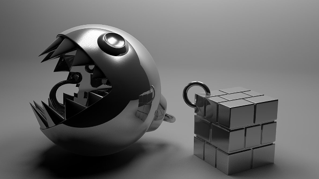Metal objects handle ambient occlusion free wallpaper - medium preview image