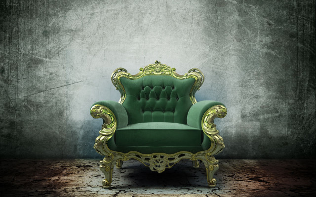 Green chair room wall floor #2 free wallpaper - medium preview image