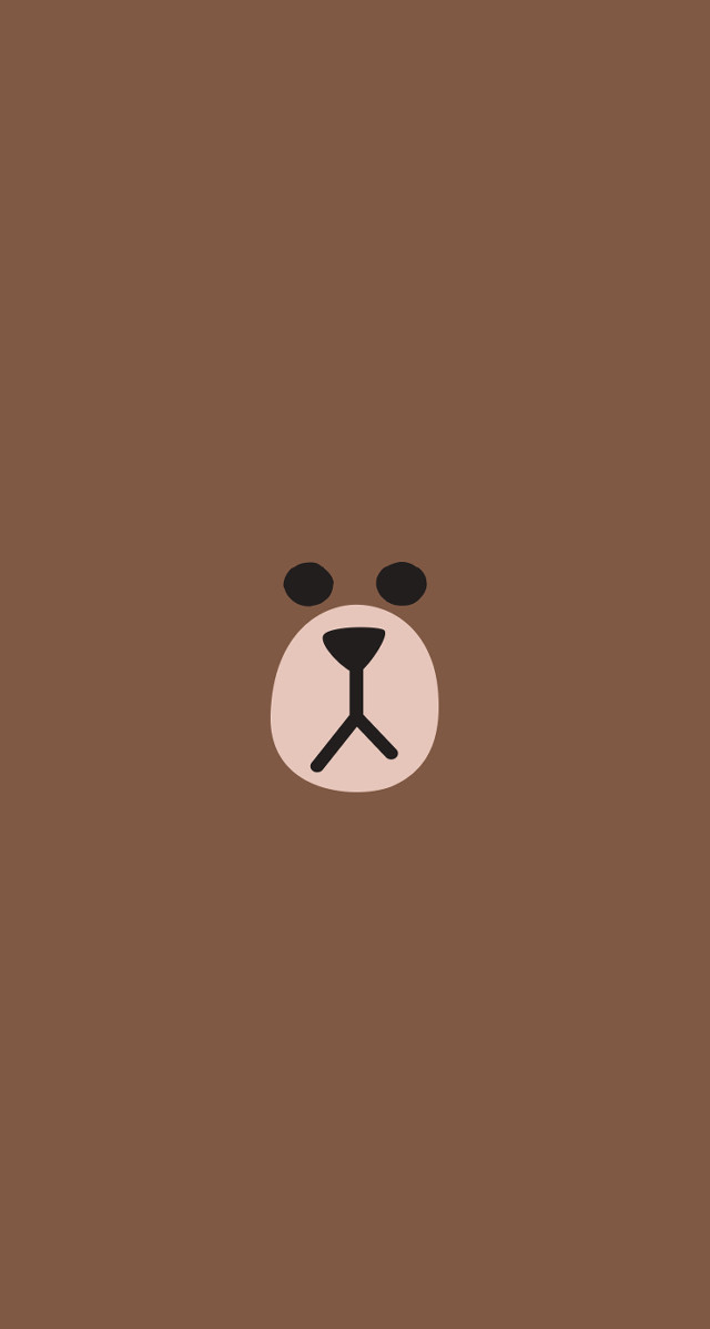 Brown bear black nose ring free wallpaper - medium preview image
