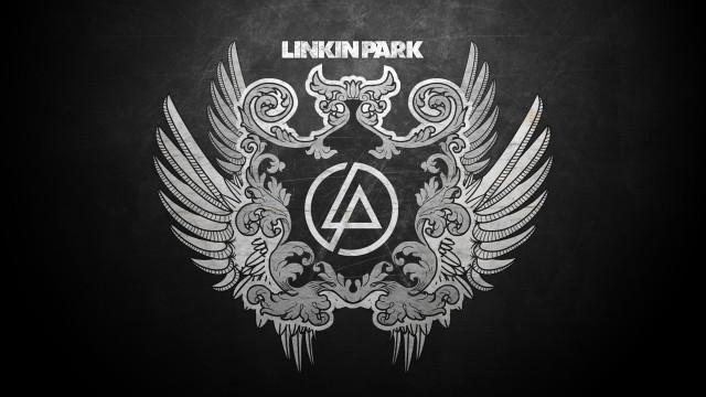 Black white logo wings letter free wallpaper - medium preview image