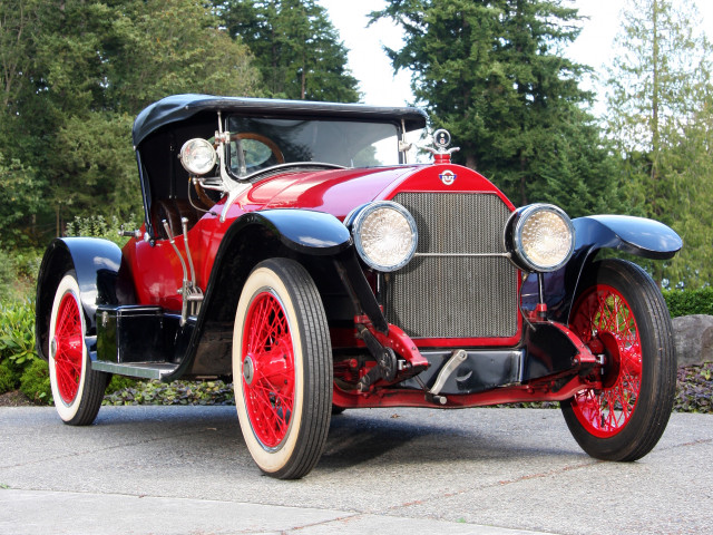 Old model car parked street #3 free wallpaper - medium preview image